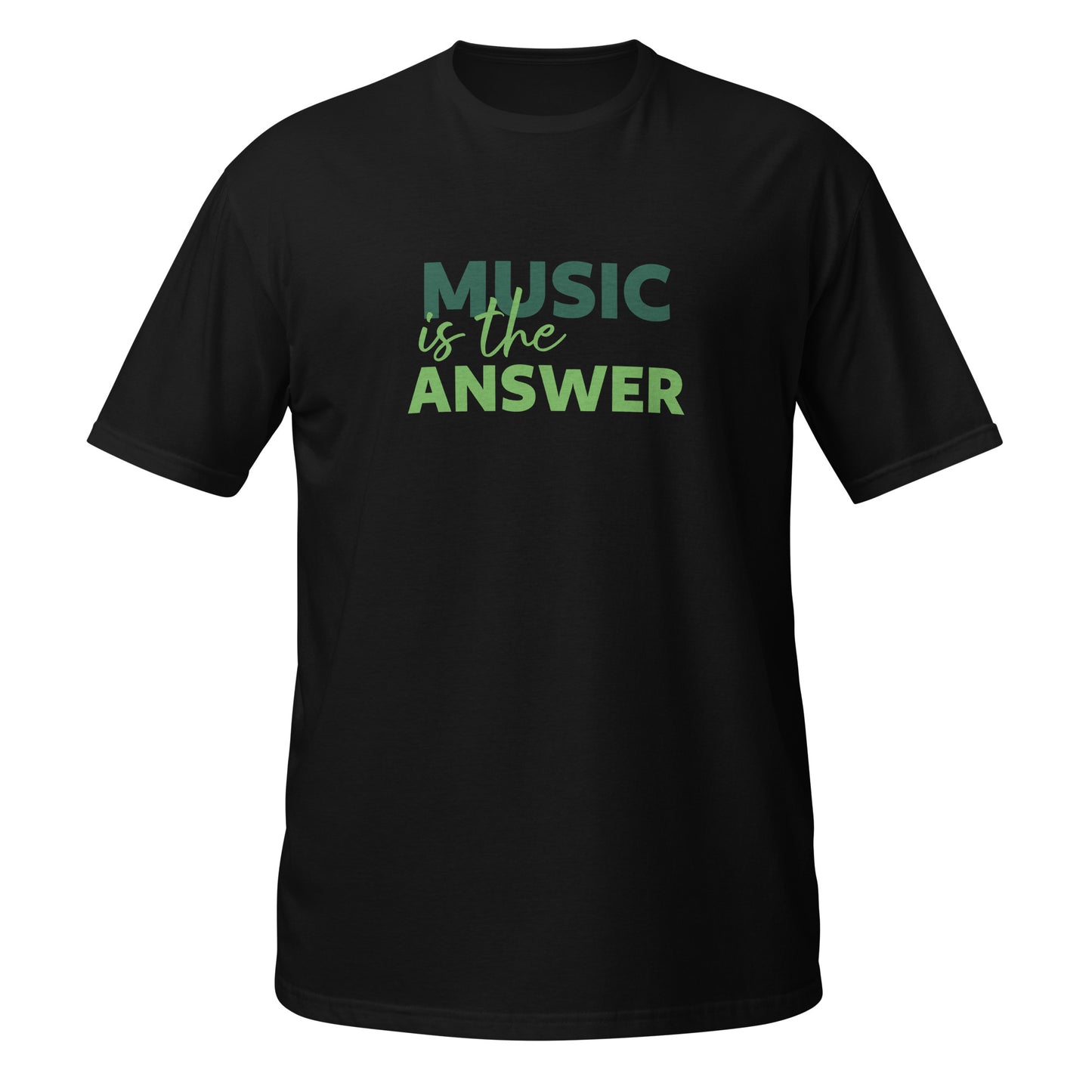 Music Is The Answer T-ShirtMusic Is The Answer T-Shirt - Limited Edition Unisex T-Shirt