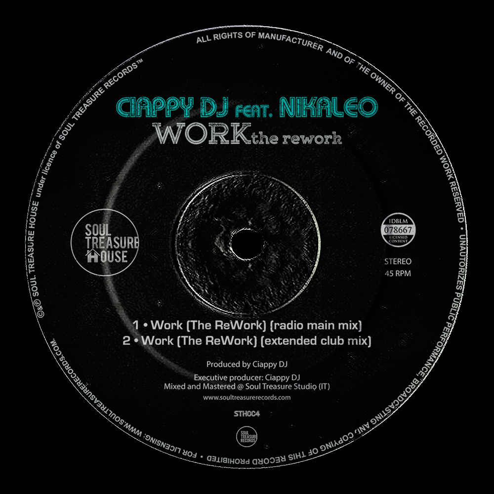 Ciappy DJ feat. Nikaleo • Work (The ReWork) [Dance, House]